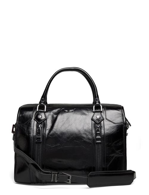Sunny Medium #2 Vintage Patent Zadig & Voltaire Black