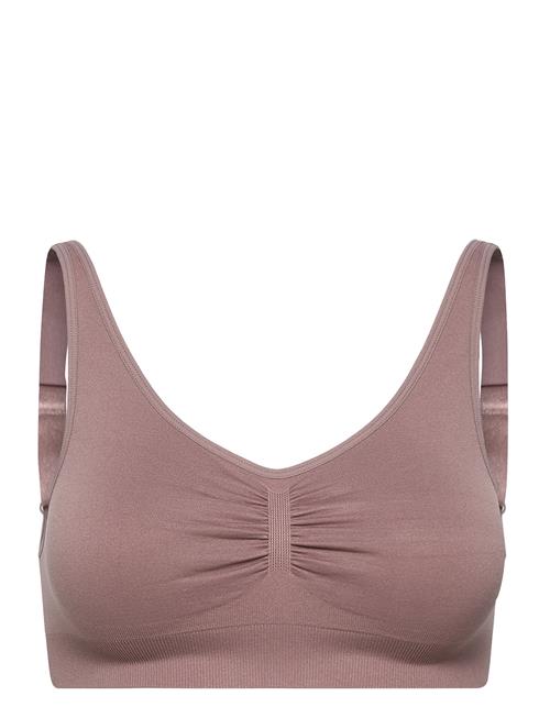 Bra Joy Seamless Top Lindex Purple