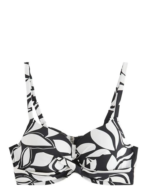 Swim Bra Liljatshirt Twist Lindex Black