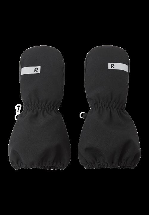 Reima Moffen Vævede Vanter Black  Black-2 Y  Sort  2 år  unisex