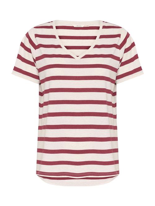 Cream Shirts 'Larsa'  brandrød / hvid-meleret