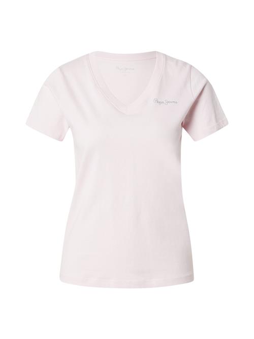 Pepe Jeans Shirts 'TOM'  sølvgrå / pastelpink