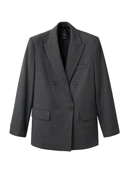 MANGO Blazer 'TERIYAKI'  grå / sort