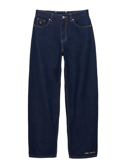 Pull&Bear Jeans 'PACIFIC LOVE'  mørkeblå / guld