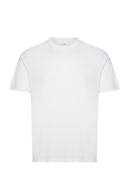 Mercerised Slim-Fit T-Shirt Mango White
