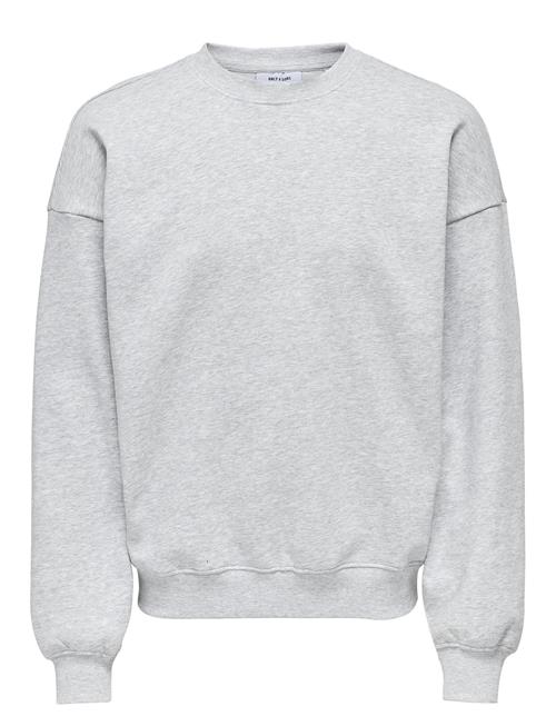 Onsturner Life Vtg Crew Neck Sweat ONLY & SONS Grey