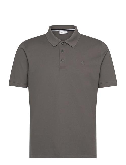 Quad Polo Calvin Klein Golf Grey