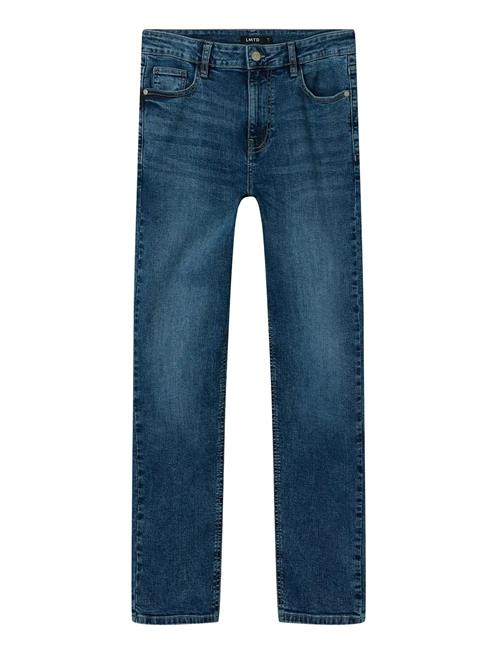 Nlmblix Dnm R Straight Pant LMTD Blue