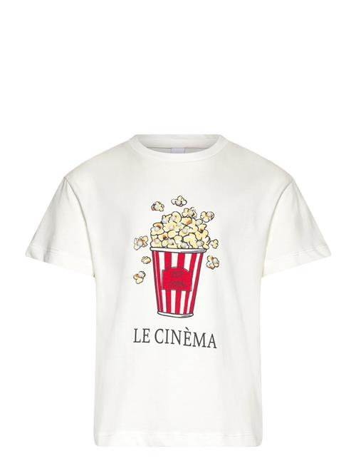 Vmclara Francis Ss Top Jrs Ga Girl Vero Moda Girl Cream