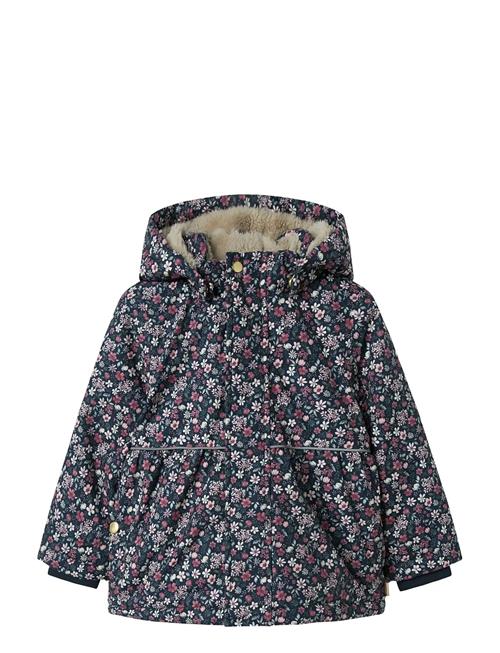 Nmfsnow05 Jacket Aop 1Fo Name It Navy