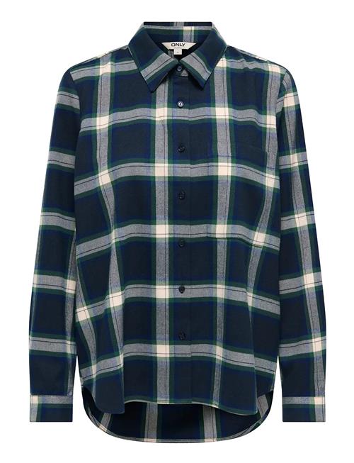 Onlwren Check Shirt Wvn ONLY Navy