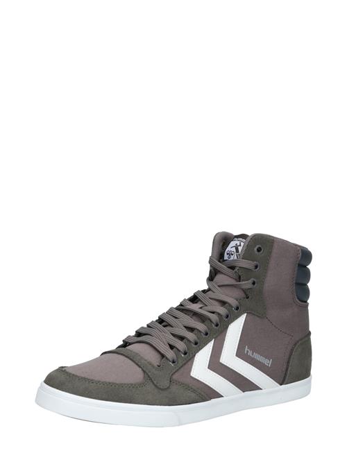 Hummel Sneaker high 'Stadil'  røggrå / mørkegrå / hvid