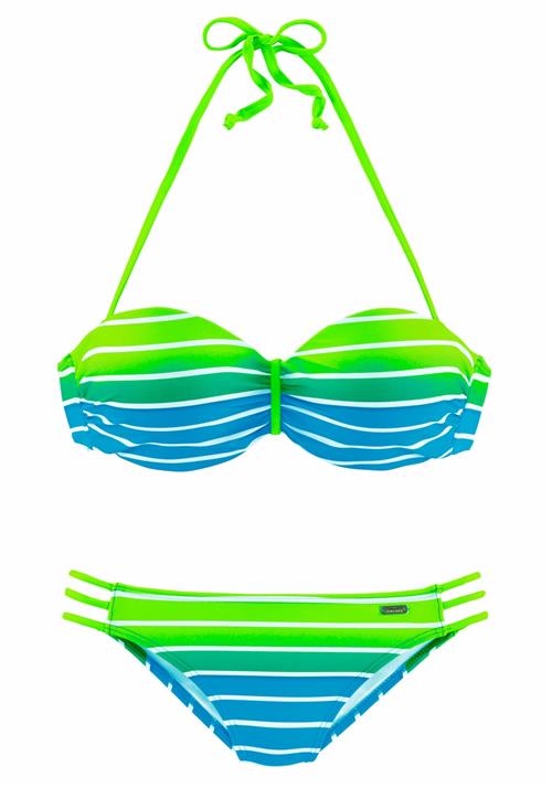 Se VENICE BEACH Bikini  turkis hos About You
