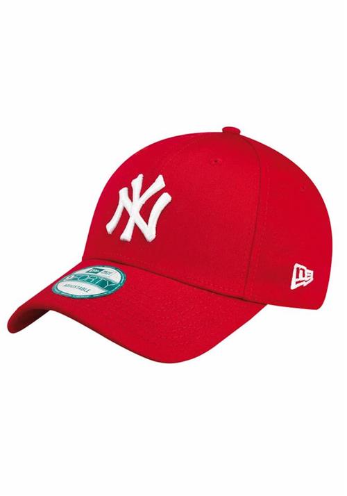 NEW ERA Hætte  rød