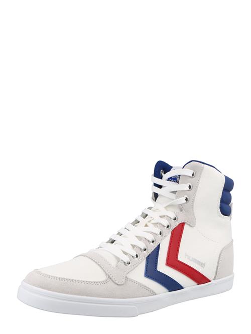 Hummel Sneaker high 'Slimmer Stadil'  royalblå / lysegrå / brandrød / hvid
