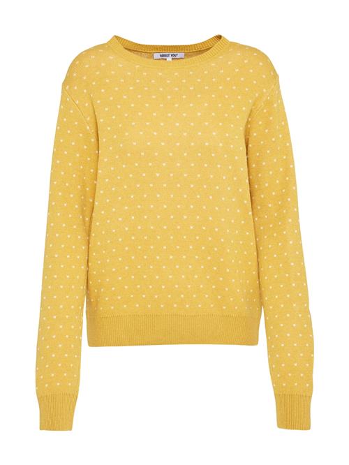 Se ABOUT YOU Pullover 'Leena Jumper'  gul / curry hos About You