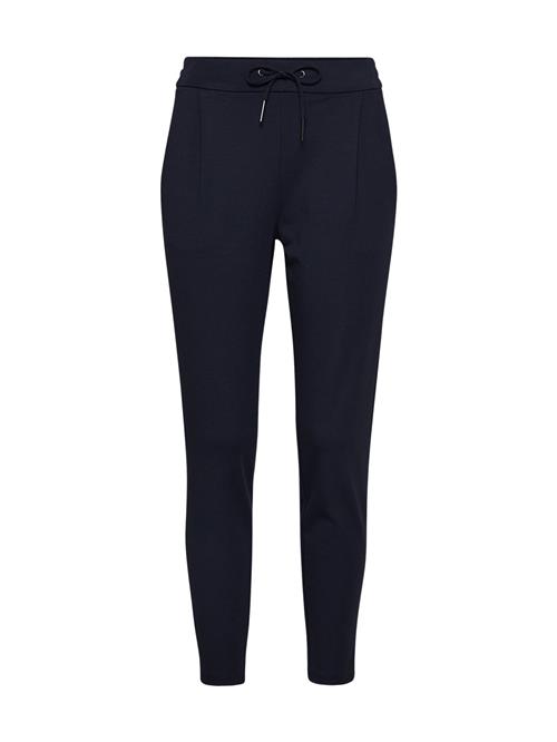 Se VERO MODA Bukser med lægfolder 'Eva'  natblå hos About You