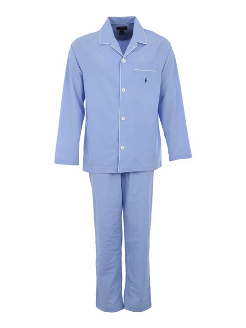 Se Polo Ralph Lauren Pyjamas lang  lyseblå / hvid hos About You