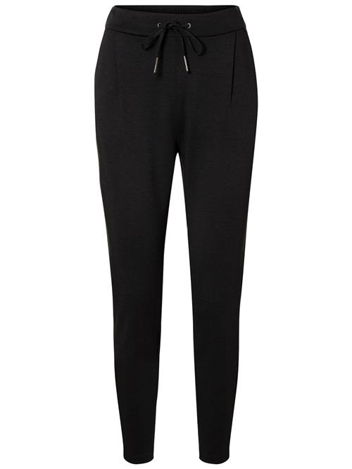 VERO MODA Bukser med lægfolder 'Eva'  sort
