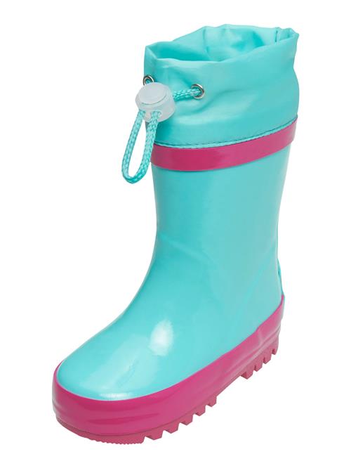 Se PLAYSHOES Gummistøvler  turkis / mørk pink hos About You