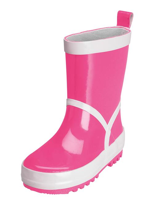 PLAYSHOES Gummistøvler  pink / hvid