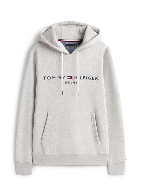 Se TOMMY HILFIGER Sweatshirt  navy / grå-meleret / rød / hvid hos About You