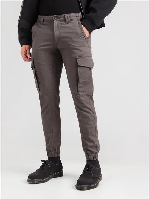 Se JACK & JONES Cargobukser 'JJIPaul JJFlake'  mørkegrå hos About You
