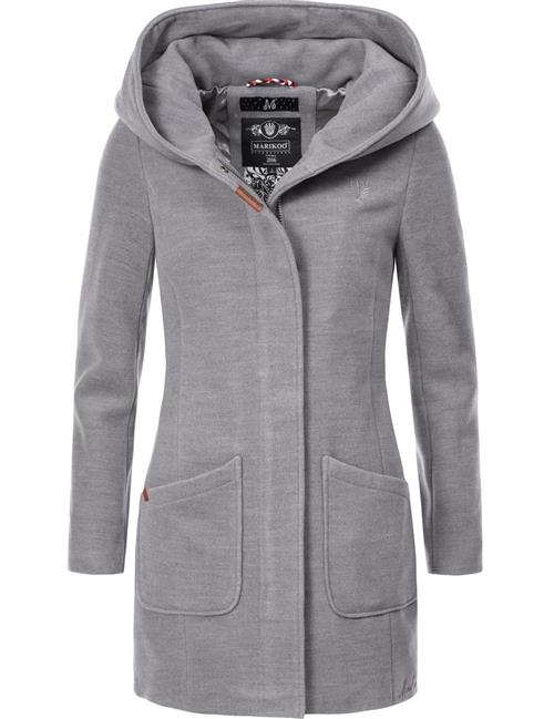 MARIKOO Overgangsfrakke 'Maikoo'  grå-meleret