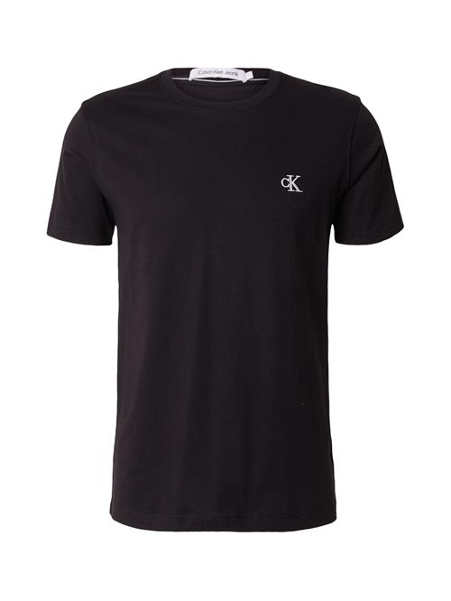 Calvin Klein Jeans Bluser & t-shirts 'Essential'  sort / hvid
