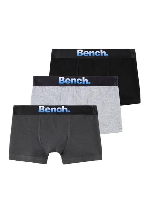 BENCH Underbukser  mørkegrå / sort / hvid-meleret