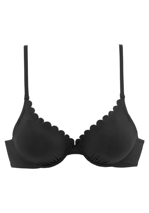 Se LASCANA Bikinioverdel  sort hos About You