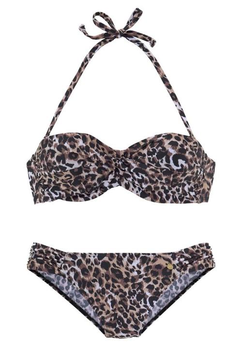 Se LASCANA Bikini  brun / sort / naturhvid hos About You