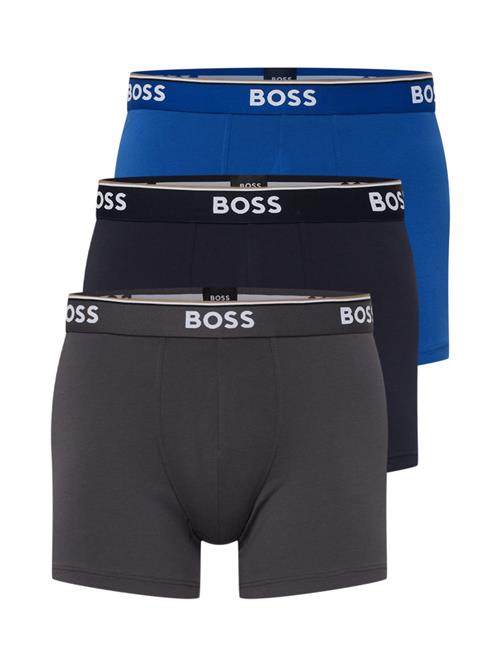 BOSS Boksershorts 'Power'  indigo / natblå / mørkegrå / hvid