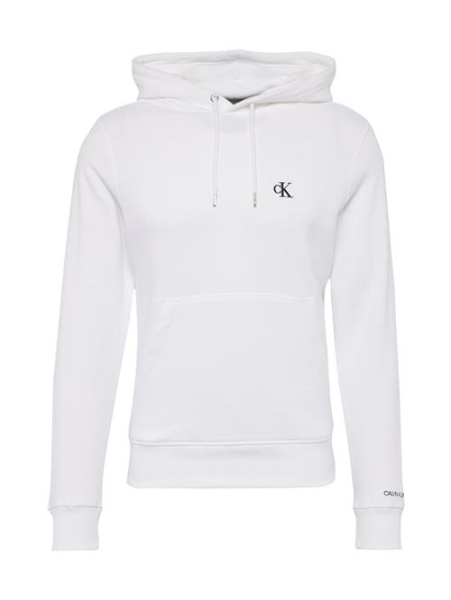 Calvin Klein Jeans Sweatshirt 'Essential'  sort / hvid