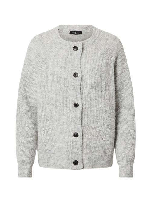 SELECTED Cardigan 'Lulu'  lysegrå