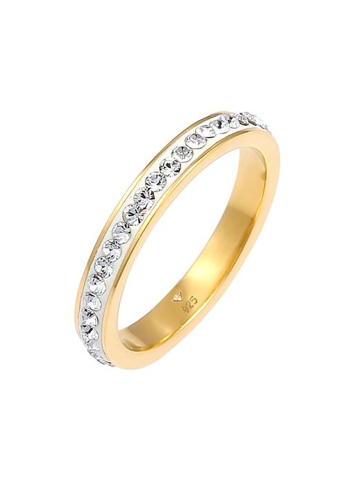 ELLI Ring 'Kristall'  guld / transparent