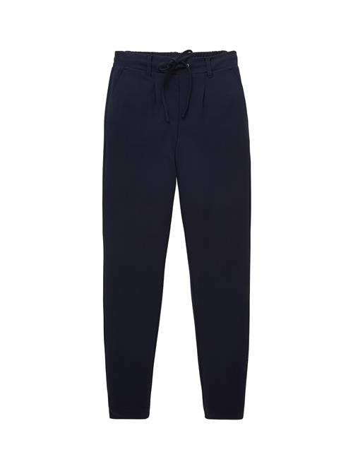 TOM TAILOR Bukser med lægfolder  navy