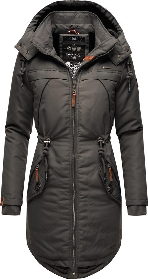 Se MARIKOO Vinterparka 'Kamii '  grå ved About You