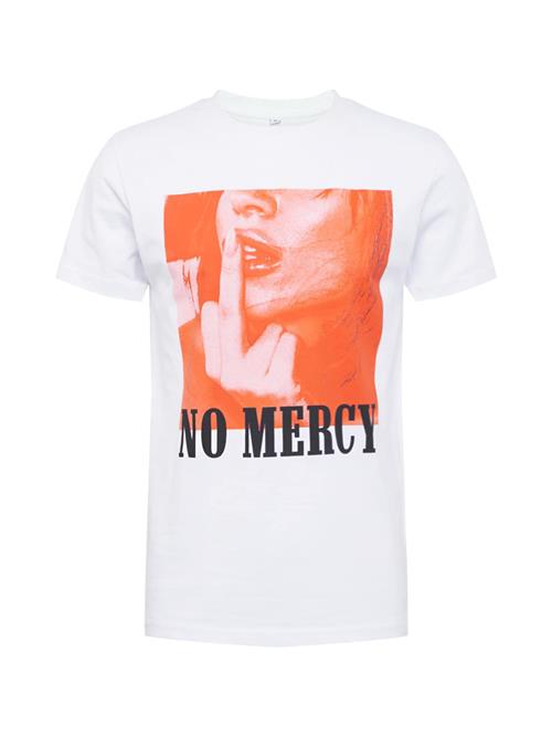 Mister Tee Bluser & t-shirts 'No Mercy'  orange / sort / hvid