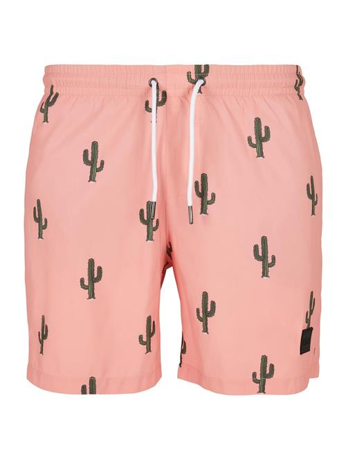 Urban Classics Badeshorts  lysegrøn / fersken