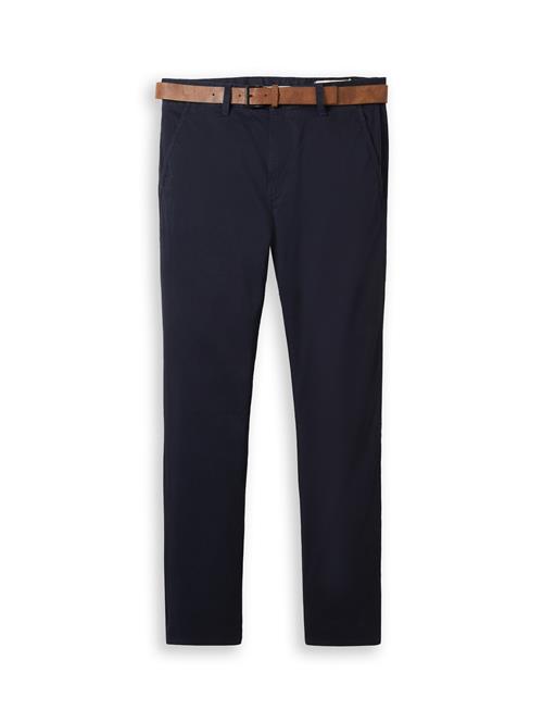 TOM TAILOR DENIM Lærredsbukser  mørkeblå