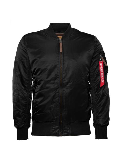 ALPHA INDUSTRIES Overgangsjakke 'Alpha'  rød / sort