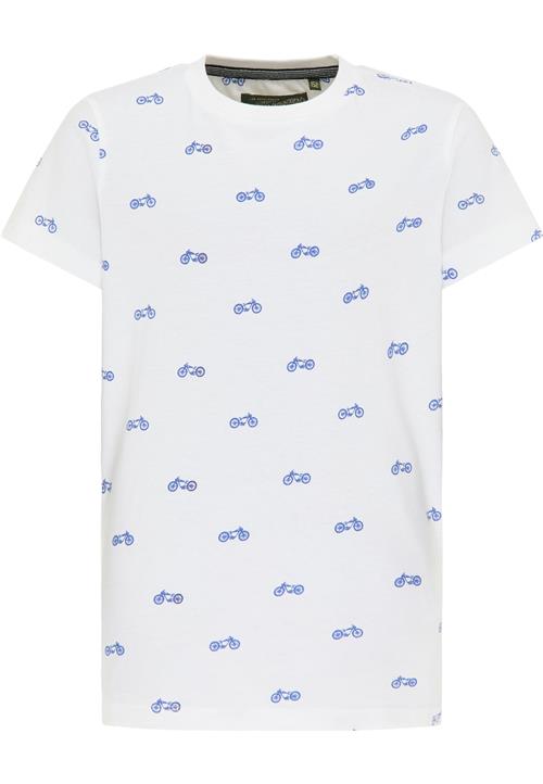Petrol Industries Shirts  blå / hvid