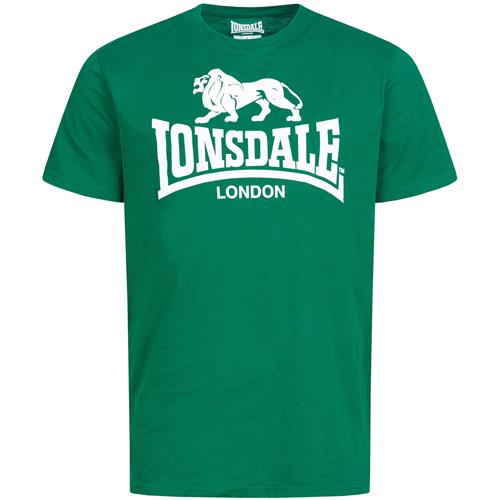 LONSDALE Bluser & t-shirts  grøn / hvid