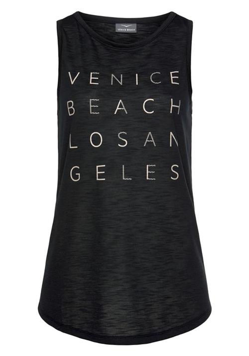 VENICE BEACH Overdel  creme / sort