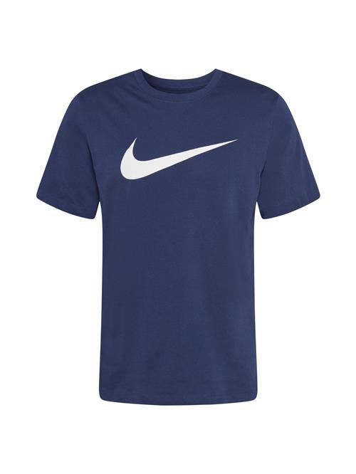 Nike Sportswear Bluser & t-shirts 'Swoosh'  navy / hvid