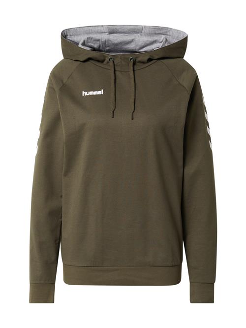 Hummel Sportsweatshirt  oliven / hvid