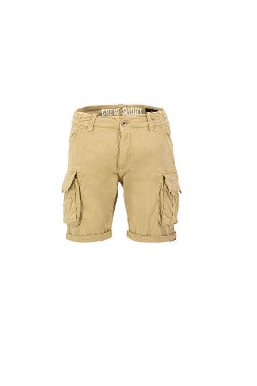 ALPHA INDUSTRIES Cargobukser 'Crew'  sand