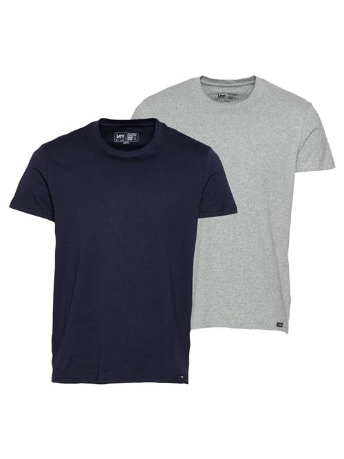 Lee Bluser & t-shirts 'TWIN PACK CREW'  natblå / grå-meleret