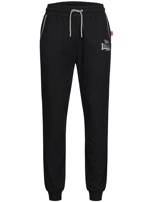 LONSDALE Bukser  grå / sort